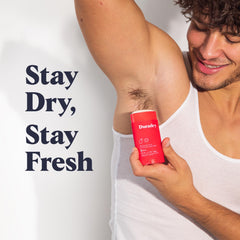 Duradry clean dry formula texture demonstrates quick-drying feel