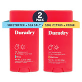 Duradry clinical-strength stick application provides all-day underarm protection