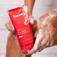Duradry bergamot-grapefruit image highlights natural scent for all-day odor control.