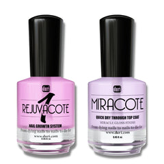 Duri Rejuvacote 1 base coat bottle provides protective moisture seal for nails