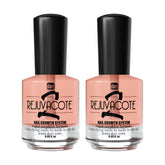 Duri Rejuvacote 2 bottle front view emphasizes sensitive formula for healthy nails.