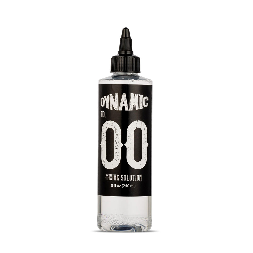 Dynamic Color Co No. 00 mixing solution pack shot showcases premium shading compatibility