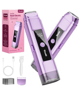 Dynooper electric bikini trimmer front view showing compact at home grooming tool