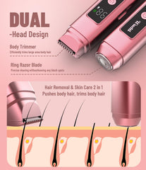 Dynooper waterproof trimmer suitable for wet and dry use.