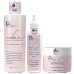 e70 rosacea face wash pump - gentle cleansing for sensitive skin and redness relief.