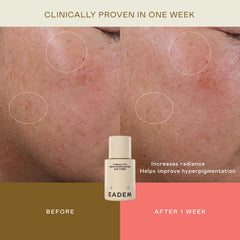EADEM Cashmere Peel texture-closeup—refined pores and even tone.