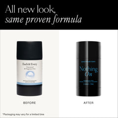 Each & Every unscented fragrance-free option for fragrance sensitivity.