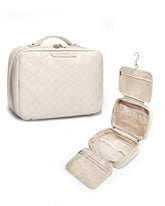 EACHY Travel Toiletry Bag with Hanging Hook enables effortless on-hook access during travel.