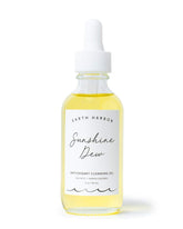 Earth Harbor Sunshine Dew bottle pump for easy makeup removal and clean skin.
