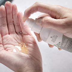 Earth Mama Calendula flowers highlight natural ingredients for skin comfort.