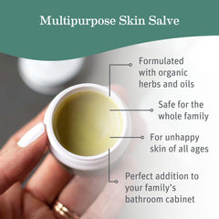 Earth Mama skin scar balm jar for easy scar and stretch care