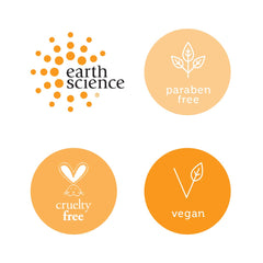 Earth Science fragrance-free almond-aloe moisturizer facial application for gentle, daily hydration.