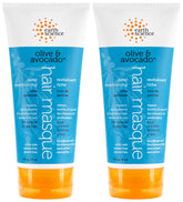 Earth Therapeutics Earth Science Olive & Avocado Hair Masque pack boosts moisture and manageability