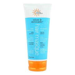 Earth Therapeutics Olive Avocado Deep Conditioning Masque jar for smoother, more manageable hair.