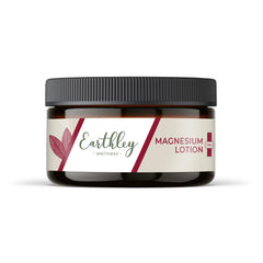 Earthley Wellness magnesium lotion Original Lavender bottle for relaxing bedtime self-care