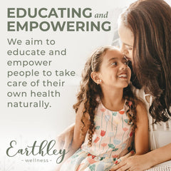Earthley Wellness magnesium lotion packaging emphasizes clean ingredients and ethical sourcing