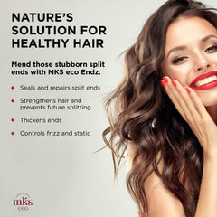 Earthly Body MKS Eco Endz hemp seed oil ingredient image emphasizes hydration benefits.