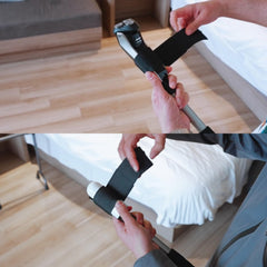 EASACE multi-functional-attachment-system expands options to brush and shave body areas.