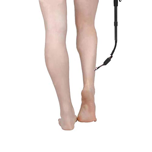 EASACE razor extension handle adjustable length close-up shows easy reach.