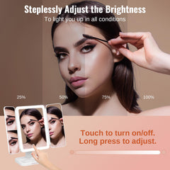 Easehold stepless dimming adjusts brightness from subtle to bright for any task.