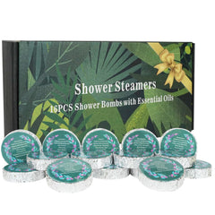 EASESEC 16-pack box of shower steamers for at-home spa rituals.