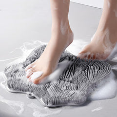 Easkite Shower Foot Scrubber close-up of soft bristles delivering foot massage