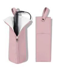 Easy-U hot iron holder front view shows sleek, heat-safe storage.