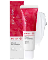 EASYDEW DW-EGF Pressome Cream bottle shows rich hydration potential for daily use