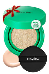 EASYDEW Mela B cushion compact front view for quick, natural coverage.