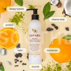 Eavara hyaluronic acid moisture boost helps plump and soften skin.