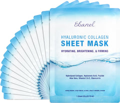 Ebanel 15-pack mask packaging invites at-home spa pampering.