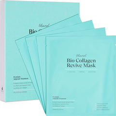 Ebanel Bio Collagen Mask packaging shows four-mask box for at-home spa