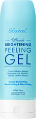 Ebanel Brightening Peeling Gel bottle closeup showing gentle exfoliation for smoother skin.