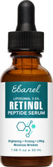 Ebanel Retinol Serum front-label shows premium anti-aging formula for smoother skin