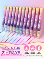 EBANKU quick-dry formula for smudge-free nail art designs