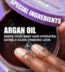 Apply EBIN NEW YORK edge tamer to edges for smooth precision