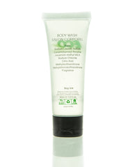 Biodegradable tubes by ECO Amenities demonstrate sustainable hotel toiletries and eco-conscious guest amenities.