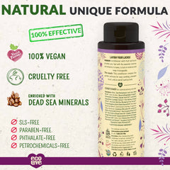 ecolove conditioner lavender dispense highlights calming scent for daily hair care.