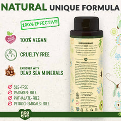 EcoLove ingredients close-up featuring cucumber, spinach, parsley for nourishing cleanse.
