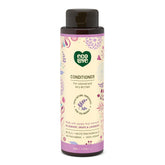 ecolove purple collection conditioner bottle promotes color-safe nourishment and detangling.