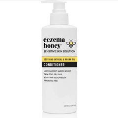 ECZEMA HONEY Nourishing Conditioner bottle front supports soothing scalp care.