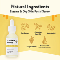 ECZEMA HONEY Nourishing Serum pump application demonstrates quick absorption without heaviness