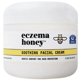 ECZEMA HONEY soothing cream bottle demonstrating barrier protection and day-long comfort
