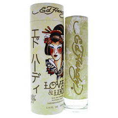 Ed Hardy Love & Luck box packaging signals a gift-ready fragrance.