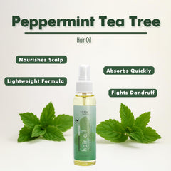 EDEN BodyWorks Peppermint Tea Tree Oil drops with cooling scalp tingle