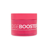 Edge Booster Style Factor pomade jar closeup showing moisture-rich formula and maximum hold