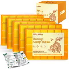 EDSRDRUS honey glycerin base cut squares for precise melts and consistent bars