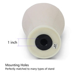 EERYA canvas block head material close-up shows durable polyurethane core for longevity.