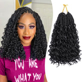 EERYA Goddess Box Braids 10-inch look ready to wear with natural volume.