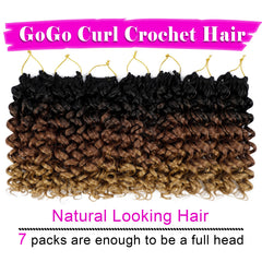 EERYA GOGO Curl 10in water wave texture highlights natural movement and shine